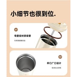 Thumbnail Insulated cup Germ capacity 500ml 316 grade stainless steel material  Coffee Cup gift set 2