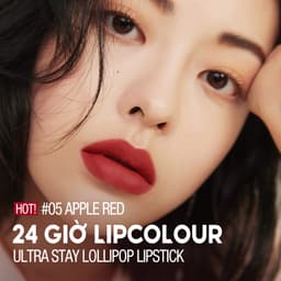 Thumbnail Son kem O.TWO.O nhung lì chống dính 24h lâu trôi không khô chống thấm nước đáng yêu dùng trang điểm 30g 2