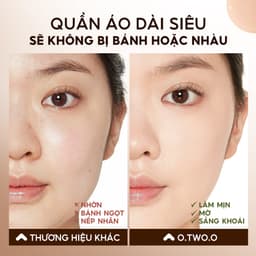 Thumbnail Kem nền đệm mặt O.TWO.O Kem che khuyết điểm trọng lượng nhẹ Lâu dài 24H 16g 3