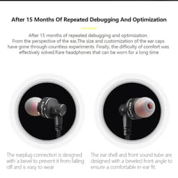 Thumbnail Tai nghe có dây Awei ES-10TY cắm 3.5mm thể thao in ear Thiết Kế thoải mái có Mic 3