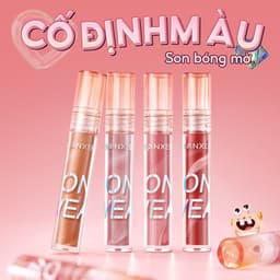 Thumbnail BANXEER Son Môi 6 Màu Tùy Chọn Chất Lì Chống Thấm Nước Chất Lượng Cao 4