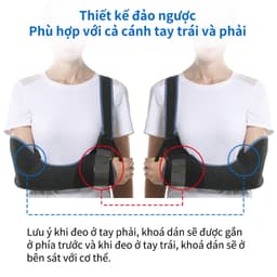 Thumbnail Đai đeo tay VELPEAU thoáng khí và thân thiện với làn da chuyên dùng cho gãy xương tay hoặc trật khớp vai 3
