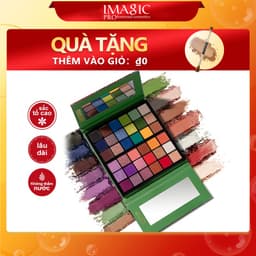 Thumbnail IMAGIC Bảng Phấn Mắt 36 Màu Lì Và Ánh Nhũ Kết Hợp Trang Điểm Mắt Nổi Bật 240g 1