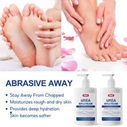 Thumbnail Kem dưỡng urê 60% - chứa dầu cây trà, dầu dừa và axit salicylic - kem tay urê để nứt - dưỡng ẩm, làm mịn và săn chắc da 2