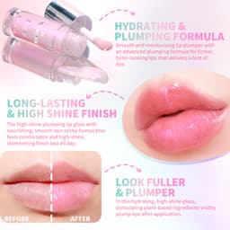 Thumbnail Son bóng KIMUSE dưỡng ẩm lâu trôi giúp môi đầy đặn 1