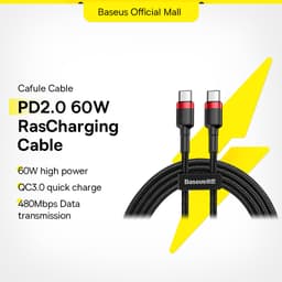 Thumbnail Cáp sạc nhanh Baseus cổng Type-C PD 60W 1