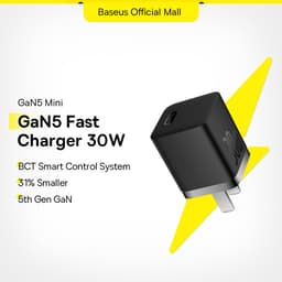Thumbnail Củ sạc nhanh Baseus 30W Gan5 Type-C – Nhỏ gọn, hiệu suất cao 1