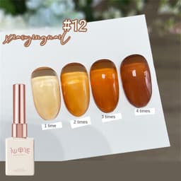 Thumbnail Xianjiayi 15ml sơn móng tay Thạch Trong suốt Màu trần Dầu móng tay Gel 2024 Mới Trong suốt Phổ biến 16 màu Tự chế Trà đá 4