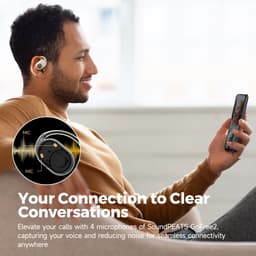 Thumbnail Tai nghe nhét tai SOUNDPEATS Gofree2 kết nối Bluetooth 5.3 IPX5 hỗ trợ app 4