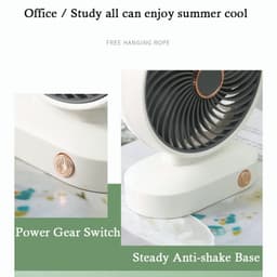 Thumbnail Quạt GOOJODOQ cầm tay để bàn kích thước mini nhỏ gọn tiện lợi 4