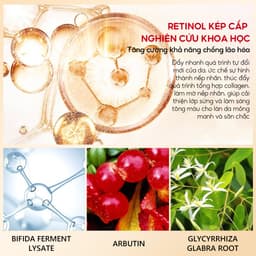 Thumbnail Tinh chất dưỡng mắt Retinol VIBRANT GLAMOUR Chống lão hóa Chống nhăn và bọng mắt 30ml 3