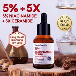 Thumbnail Serum 5% Niacinamide VIBRANT GLAMOUR 5X Ceramide Làm trắng và Giảm vết thâm tàn nhang & Giảm mụn trứng cá và mẩn đỏ 30ml 1