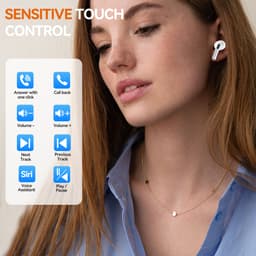 Thumbnail 【Free Gift】Tai nghe không dây GOOJODOQ Bluetooth 5.3 có micrô tích hợp Giảm tiếng ồn âm thanh chất lượng cao IPX5 kín nước 2