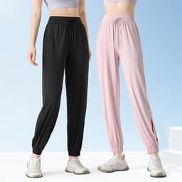 Thumbnail Quần chống nắng CAMEL CROWN Quần tập Yoga nữ Thoáng khí cảm giác băng khô nhanh Quần thể thao 1