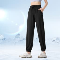 Thumbnail Quần chống nắng CAMEL CROWN Quần tập Yoga nữ Thoáng khí cảm giác băng khô nhanh Quần thể thao 3