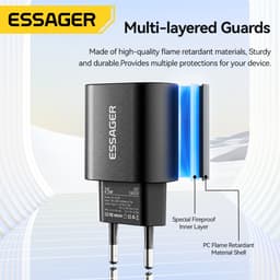 Thumbnail Bộ sạc nhanh Essager 25W EU Type C cho điện thoại 3