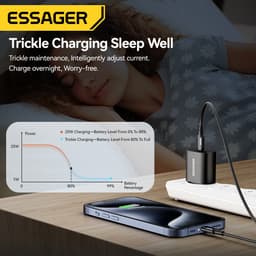 Thumbnail Bộ sạc nhanh Essager 25W EU Type C cho điện thoại 4