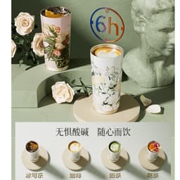 Thumbnail Insulated cup Germ capacity 500ml 316 grade stainless steel material  Coffee Cup 2