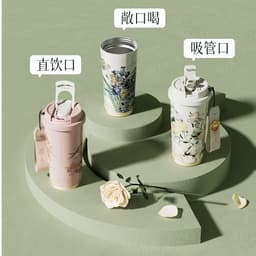Thumbnail Insulated cup Germ capacity 500ml 316 grade stainless steel material  Coffee Cup 4