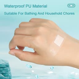 Thumbnail Cofoe 100 Chiếc Keo Chống Thấm Nước Chăm Sóc Vết Thương Thạch Cao Băng Thoáng Khí-Aid Băng Mặc Trong Suốt Vô Hình Cầm Máu Chống Gạt Nháy Chân Chống Vi Khuẩn Sơ Cứu 3