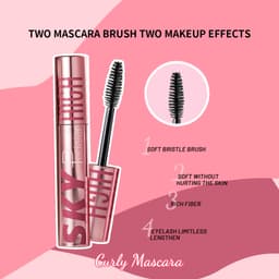 Thumbnail Pudaier Mascara Chống Thấm Nước Lâu Dài Không Mờ Kéo Dài Trang Điểm Mắt 2