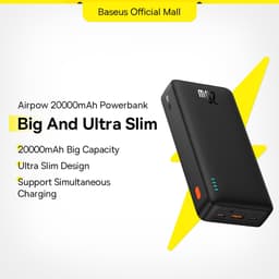 Thumbnail Sạc dự phòng BASEUS có sạc nhanh 20W 20000mah thích hợp cho phone 15 / 14 / 13 / 12 xiaomi 1