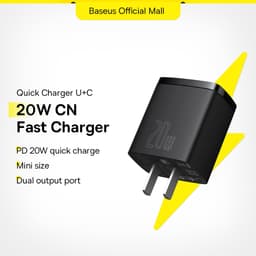Thumbnail Bộ sạc Baseus cổng loại C/PD 20W hỗ trợ sạc nhanh 1