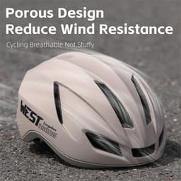 Thumbnail WEST BIKING Đi Xe Đạp Mũ Bảo Hiểm Khí Nén Xe Đạp Đường Bộ Mũ Bảo Hiểm Xe Đạp Đô Thị Giải Trí Xe Đạp An Toàn Đi Xe Đạp Mũ Bảo Hiểm 54-61cm 2