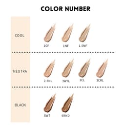 Thumbnail Pudaier Foundation Chống Thấm Nước Bảo Vệ Toàn Diện BB Cream Trang Điểm Khỏa Thân Mỹ Phẩm 4