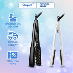 Thumbnail CkeyiN Máy dập bấm phồng chân tóc 5 mức điều chỉnh hỗ trợ tạo kiểu sử dụng cho cả tóc khô và ướt tiện lợi HS456 1