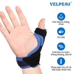 Thumbnail Dụng cụ hỗ trợ ngón cái VELPEAU-CMC đầu ngón tay Spica, được sử dụng để giảm đau, viêm khớp, viêm cơ, bong gân, trật khớp, cổ tay và băng đeo cố định ngón cái, dây đeo cổ tay 1