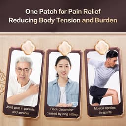 Thumbnail Cofoe Hồng Ngoại Xa Y Tế Trung Quốc Ấm Áp Eo & Chân Thạch Cao Giảm Đau Khớp Thấp Khớp Điều Trị Viêm Khớp Khớp Miếng Dán Giảm Đau 8 Cái / Hộp 1