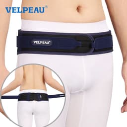 Thumbnail Velpeau Sacroiliac Si Joint Hip Belt dành cho nam và nữ Hỗ trợ lưng dưới chống trượt cho đau thần kinh tọa, vùng chậu, giảm đau thắt lưng 2