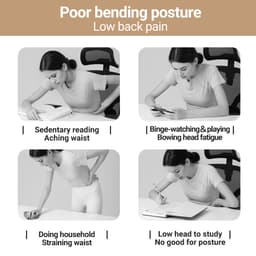 Thumbnail Babaka Tư Thế Corrector Nẹp Lưng Hỗ Trợ Thắt Lưng Dây Đeo Hiệu Chỉnh Lưng Thoáng Khí Thẳng Eo Chỉnh Hình Thắt Lưng Chỉnh Hình Đúng Chỉnh Hình Ngăn Ngừa Hunchback Vai Mở 1