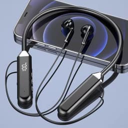 Thumbnail Vitog HM01 Tai nghe cổ dây blueteeth 5.0 Tai nghe đeo cổ thể thao chống nước Tai nghe nhét tai TWS có Mic 1