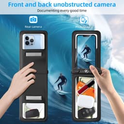 Thumbnail Ốp điện thoại chống nước Fonken Túi đôi IPX8 cho thẻ ví đựng đồ bơi 4