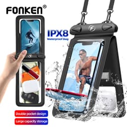 Thumbnail Ốp điện thoại chống nước Fonken Túi đôi IPX8 cho thẻ ví đựng đồ bơi 1