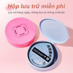 Thumbnail Gecomo Dày XL Trang Điểm Puff, Chất Liệu Rubycell Mới Không Thấm Hút Kem Nền, Có Hộp Bảo Quản 4