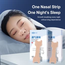 Thumbnail Cofoe Thở Phải Dải Mũi Chống Ngáy Dải Hỗ Trợ Giấc Ngủ Dễ Dàng Mất Ngủ Thông Gió Miếng Dán Miếng Dán Di Động Mềm Mại Mặc Cá Nhân Đóng Gói Thông Gió Miếng Dán 3