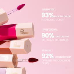 Thumbnail Pudaier Matte Lipstick Lâu trôi không thấm nước Liptint Lip Gloss Cốc chống dính 3g 4