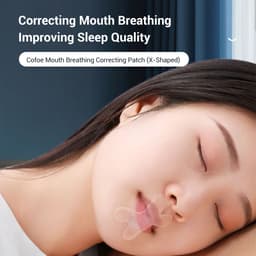 Thumbnail Miếng dán chống ngáy Cofoe Đóng miệng Chỉnh sửa hô hấp Nhẹ thoáng khí Mũi ngủ Đóng chỉnh hình 2