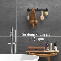 Thumbnail Móc treo đồ MEIDOO gắn tường nhiều cách dùng tiện lợi cho nhà bếp/ nhà tắm/ nhà vệ sinh 3