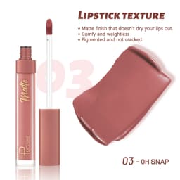 Thumbnail Pudaier Matte son Matte High Pigmentation Nhẹ Chống Thấm Nước Lâu Dài 12 Màu Son Môi Chất Lỏng Trang Điểm Môi 3