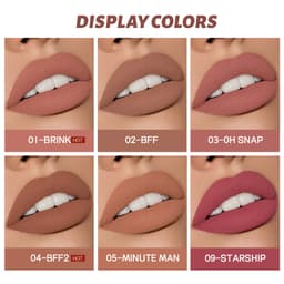 Thumbnail Pudaier Matte son Matte High Pigmentation Nhẹ Chống Thấm Nước Lâu Dài 12 Màu Son Môi Chất Lỏng Trang Điểm Môi 4