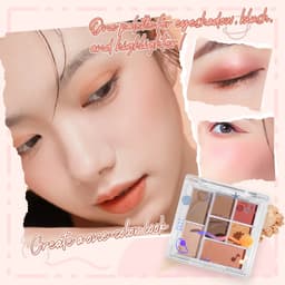Thumbnail Bảng Màu Toàn Diện Bảy Màu Blusher Hightlight Contour Làm Sáng Lâu Dài Trang Điểm Phấn Mắt Bảng Tự Nhiên Trang Điểm Làm Đẹp Mỹ Phẩm 1