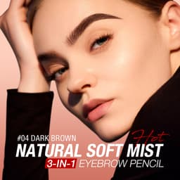 Thumbnail Chì kẻ lông mày O.TWO.O thiết kế 2 trong 1 kháng nước lâu trôi với 6 màu tùy chọn 30g 1