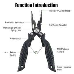 Thumbnail Vương Quốc 2024 Dụng Cụ Câu Cá Kìm Kéo Bím Dây Dụ Cắt Móc Tẩy Móc Đa Năng Giải Quyết Dụng Cụ Bộ Dụng Cụ 1