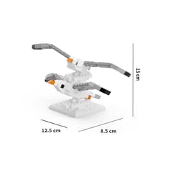 Thumbnail Mô Hình Động Vật Lắp Ráp Khối Xây Dựng Đồ Chơi Giáo Dục Trẻ Em Quà Tặng DIY Hạt Chó Cừu Budgeria Đồ Chơi Động Vật 3