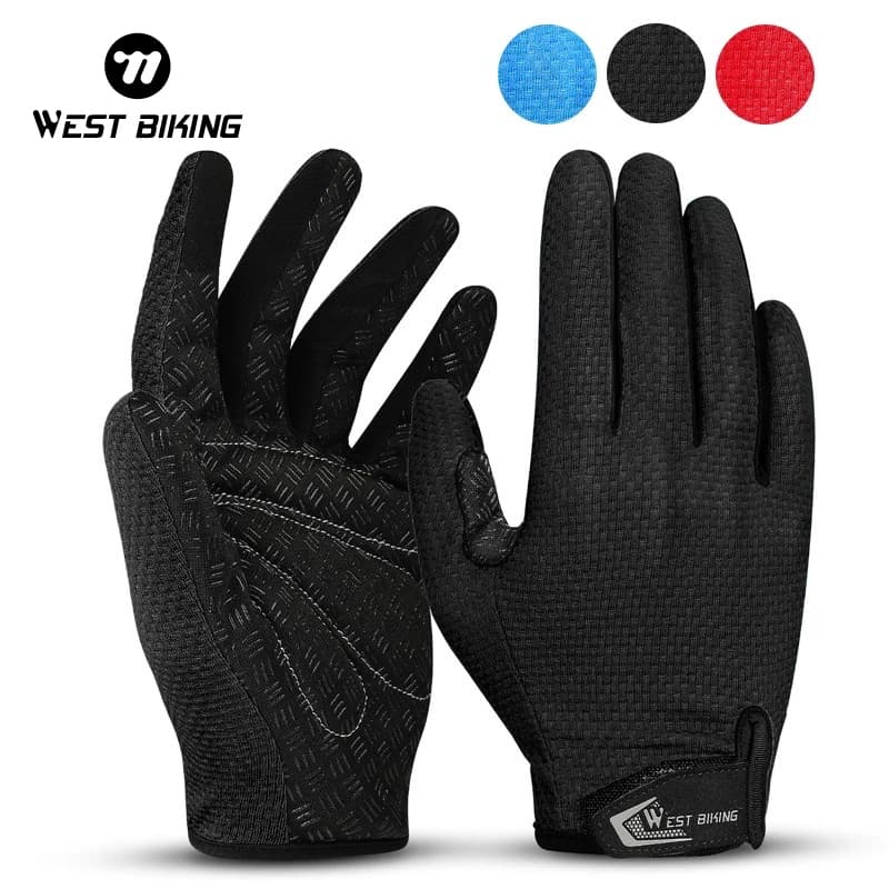 Ảnh Găng tay WEST BIKING chống nắng thoáng khí cho hoạt động ngoài trời/đi xe máy 1