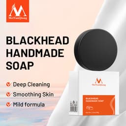 Thumbnail MeiYanQiong Xà bông rửa mặt  than tre đen loại bỏ mụn đầu đen kiềm dầu se khít lỗ chân lông lớn hiệu quả 1